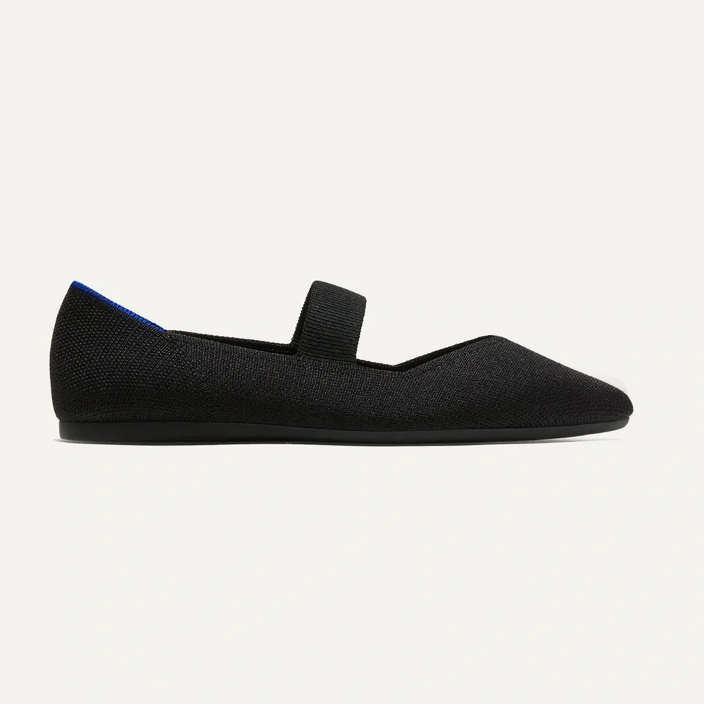 *NEW* ROTHYS THE POINT MARY JANE SIZE 5.5 BLACK IN BOX - Picture 2 of 11